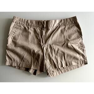 JCrew Chino Beige Shorts Size 12